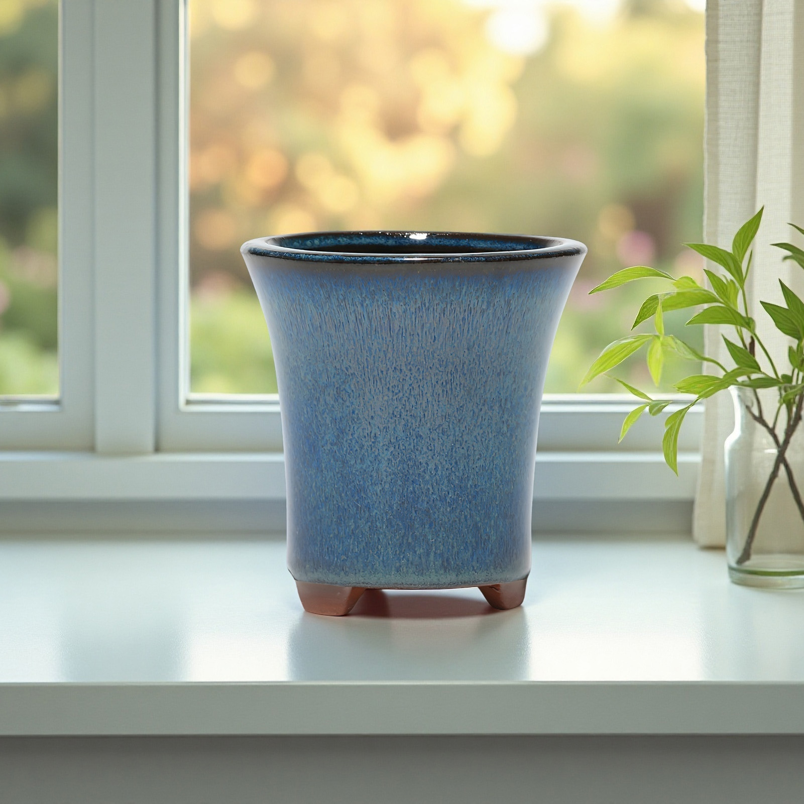 กระถางดอกไม้เซรามิกพร้อมรูระบา - Aloe Vera Pot บทวิจารณ์และราคา