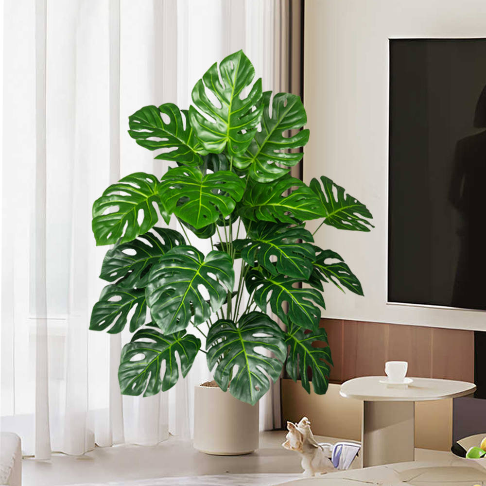70-100 ซม.ประดิษฐ์ Monstera Tr - Dracaena Marginata บทวิจารณ์และราคา