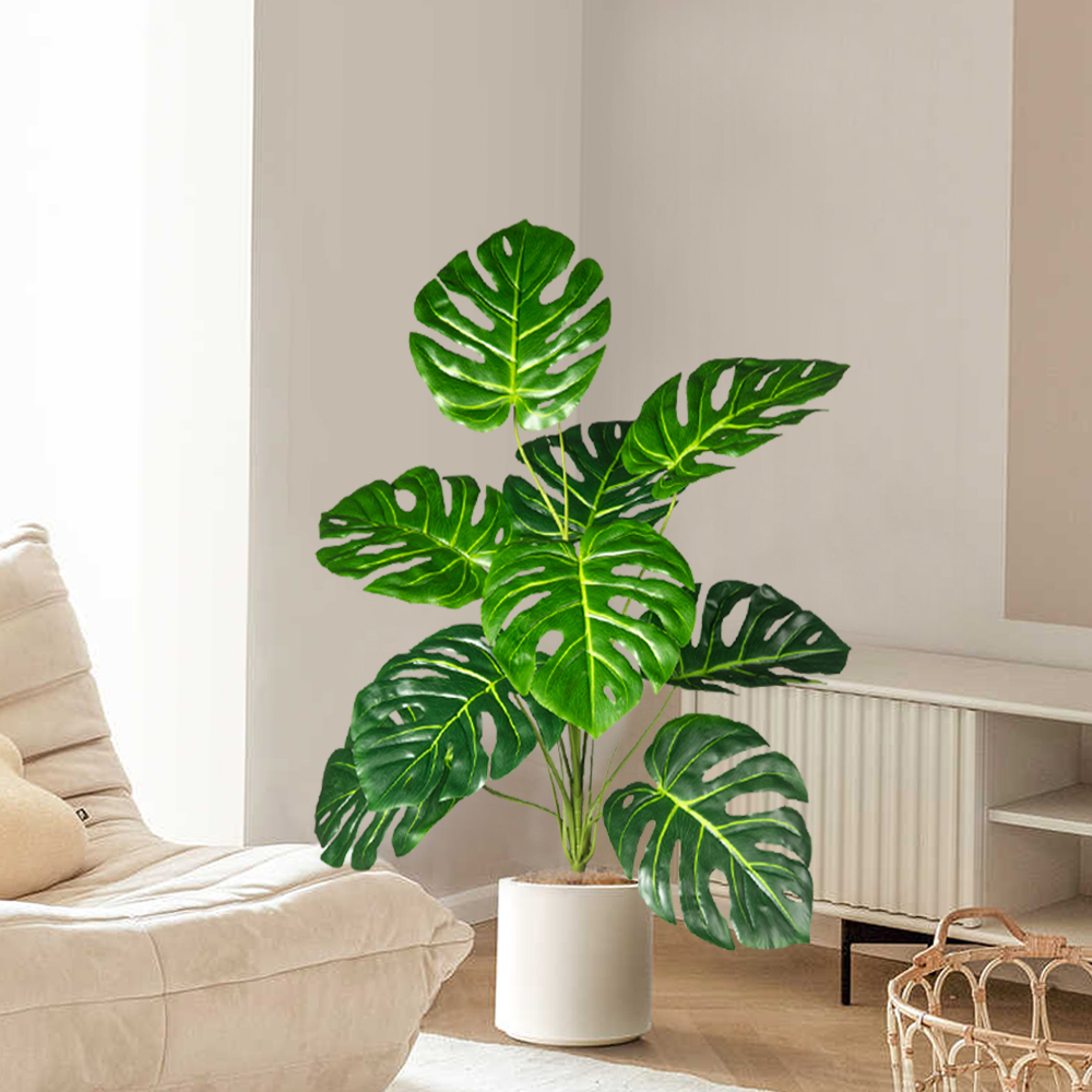 70-100 ซม.ประดิษฐ์ Monstera Tr - Dracaena Marginata บทวิจารณ์และราคา